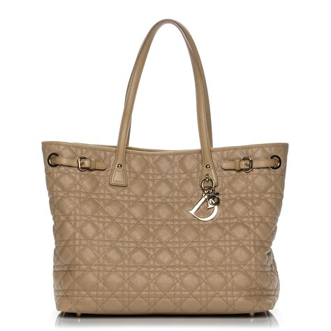 dior tote canvas|christian dior cannage tote.